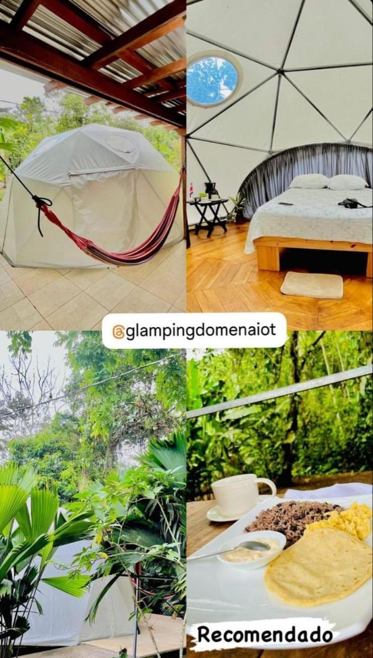 Ferienwohnung Glamping Naioth Guápiles Exterior foto